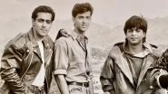 &lsquo;I Look Like Young Kabir&rsquo;: Hrithik Roshan Shares Unseen Photos As AD From &lsquo;Karan Arjun&rsquo; Set Featuring Shah Rukh Khan and Salman Khan