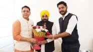 Aman Arora Appointed AAP Punjab Chief Replacing CM Bhagwant Mann, MLA Amansher Singh Named Working President