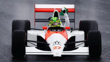 Emotional Lewis Hamilton Drives Ayrton Senna’s McLaren F1 Car Before Brazilian GP 2024, Regrets ‘He Can’t Race With It’