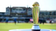 ICC Announces Champions Trophy 2025 Tour to Begin in Islamabad; Silverware to Travel Across Seven Nations, Will Reach India in January