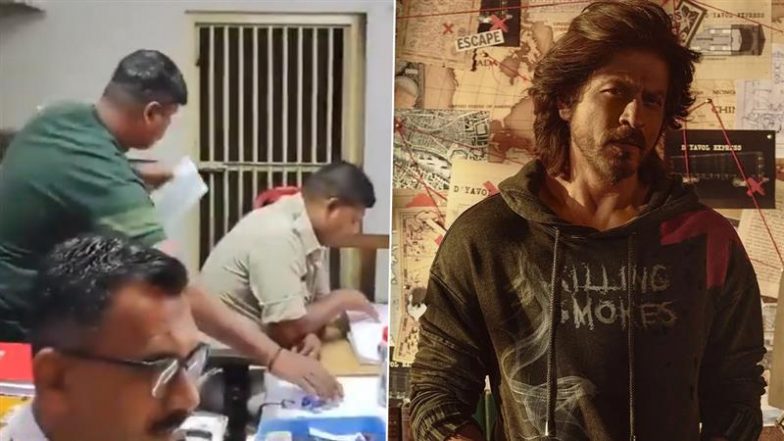 Shah Rukh Khan Death Threat Case: Mumbai Police Detain Suspect Faizan Khan From Raipur for Threatening Bollywood Actor, Video of Accused Being Questioned Surfaces