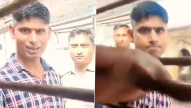 RPF Officer Tries to Snatch Phone from Passenger at Lakhimpur Railway Station, Video Surfaces