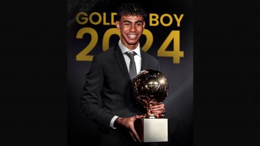 Barcelona Winger Lamine Yamal Wins Golden Boy 2024 Award