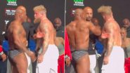 Jake Paul Reacts to ‘Pinch Me’ Moment as Mike Tyson Slaps Him During Weigh-In Ceremony Ahead of Mega Fight (See Post)