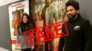 Did Allu Arjun and Rashmika Mandanna Pose Before Unreleased Poster of Shah Rukh Khan’s ‘King’? Here’s the Truth About the Fake Viral Pic!