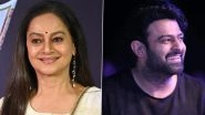 &lsquo;He&rsquo;s Such a Darling&rsquo;: Zarina Wahab Shares Admiration for Her &lsquo;Raja Saab&rsquo; Co-Star Prabhas, Wishes for a Son Like Him in Her Next Life (Watch Video)