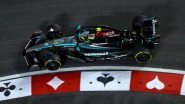 F1 2024: Lewis Hamilton Paces Both Formula One Practices on Opening Day of Las Vegas Grand Prix