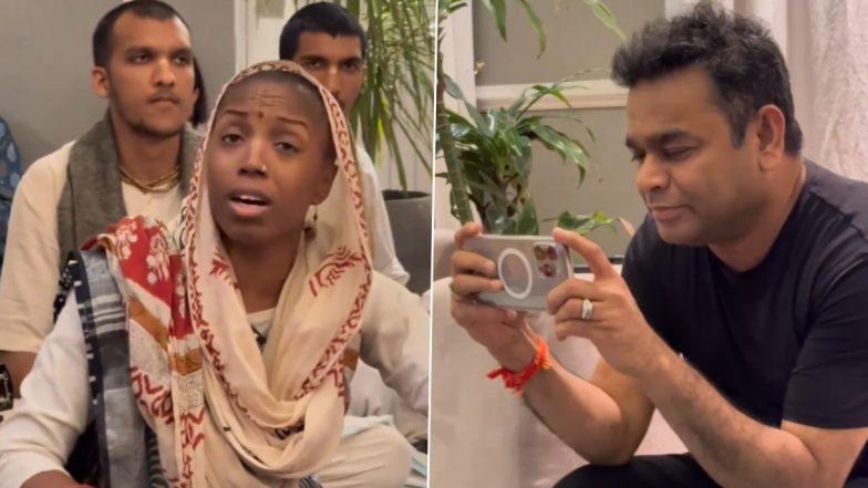 AR Rahman’s Old Video of Hosting ‘Hare Krishna Kirtan’ Programme at His Dubai Home Goes Viral – WATCH