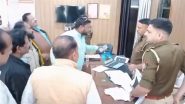 Hindu Organizations Protest at Police Station After Three Boys, Including Two Muslims, Accused of Kidnapping Minor Girl in Bareilly (Watch Video)