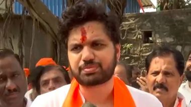 Maharashtra Assembly Elections 2024: Zeeshan Siddique’s Opponent Varun Sardesai Kickstarts Campaigning, Exudes Confidence in MVA’s Victory (Watch Video)