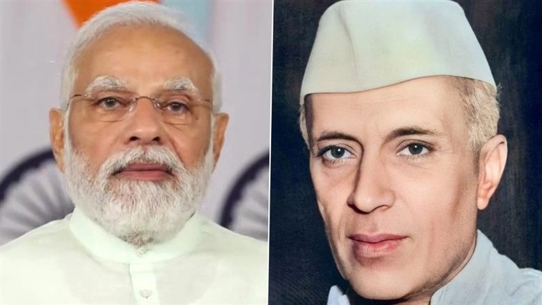 PM Narendra Modi Pays Homage to Jawaharlal Nehru on His Birth Anniversary