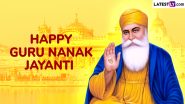 Guru Nanak Jayanti 2024 Images & Guru Nanak Dev Ji 555th Birth Anniversary HD Wallpapers for Free Download Online: WhatsApp Messages, Greetings and Stickers To Celebrate Gurpurab of First Sikh Guru