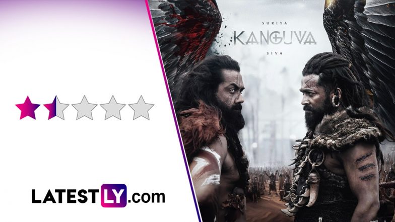 ‘Kanguva’ Movie Review: Save Your Ear-Drums When Watching Suriya’s Ambitious but Patience-Testing Period Saga (LatestLY Exclusive)