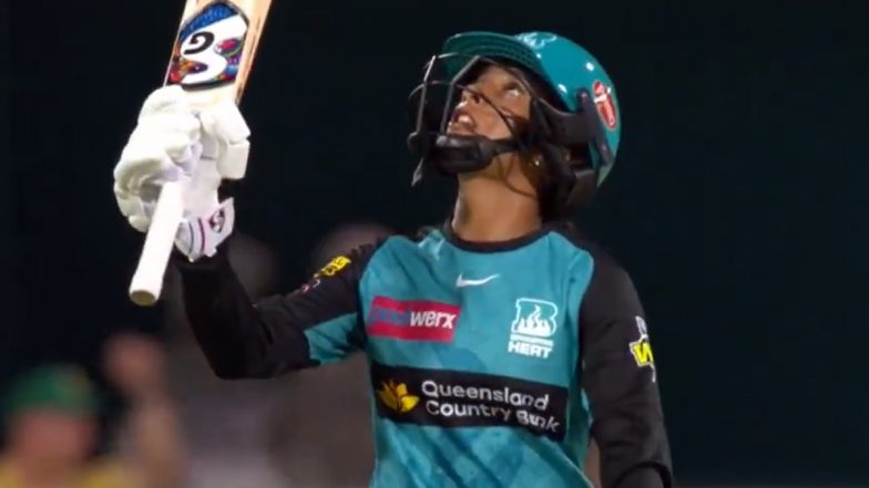 Jemimah Rodrigues Scores Her Maiden Half-Century For Brisbane Heat, Guides Hosts to Strong Total Against Adelaide Strikers in WBBL 2024