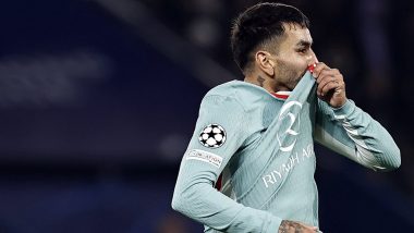 PSG 1-2 Atletico Madrid, UEFA Champions League 2024-25: Late Goal by Angel Correa Hands Spanish Club Much Needed Win