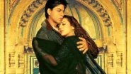 &lsquo;Veer Zaara&rsquo; Song &lsquo;Yeh Hum AA Gaye Hai Kahaan&rsquo;: Shah Rukh Khan and Preity Zinta&rsquo;s Unreleased Track To Debut in Theatres With Film&rsquo;s Re-Release on November 7
