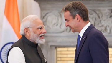 PM Narendra Modi, Greek Counterpart Kyriakos Mitsotakis Discuss Strengthening India-Greece Relations in Telephonic Conversation