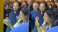 Viral Video: Anant Ambani Watches As Turkish Ice Cream Vendor Playfully Tricks Radhika Merchant in Dubai