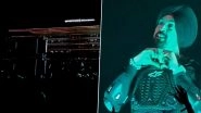 &lsquo;Yeh Hotel Waale Game Kar Gaye&rsquo;: Diljit Dosanjh Pauses Ahmedabad Show After He Spots Fans Watching His Gig Without Tickets From Hotel Balcony (Watch Viral Video)