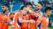 Odisha FC vs FC Goa, ISL 2024-25 Live Streaming Online on JioCinema: Watch Telecast of OFC vs FCG Match in Indian Super League 11 on TV and Online