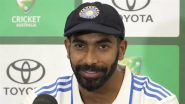 ‘Yaar 150 Daala Hai Maine’ Jasprit Bumrah Responds After Being Addressed as Medium Pace Bowler by a Journalist During Press Conference Ahead of IND vs AUS BGT 2024–25 1st Test (Watch Video)