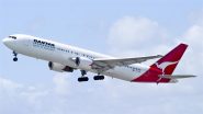 Australia: Qantas Flight Returns to Sydney Airport Following Loud Bang and Engine Failure, Sparks Fire Near Runway During Emergency Landing (Watch Videos)