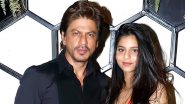 Shah Rukh Khan Turns 59: Suhana Khan Celebrates Her Dad’s Birthday With Adorable Monochrome Photos, Says ‘Love You the Most in the World’