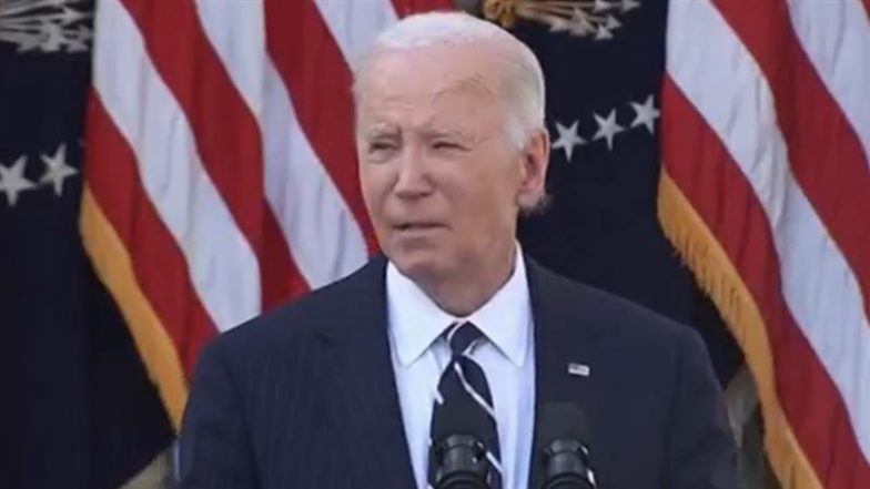 Joe Biden&rsquo;s First Speech After Donald Trump&rsquo;s Victory: Outgoing US President Assures Peaceful Transfer of Power in His Address, Consoles Democrats, Reminds Republicans Polls Are Fair (Watch Videos)