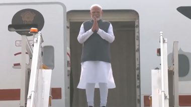 PM Modi Departs for 3-Nation Tour: Prime Minister Narendra Modi Leaves for 5-Day Visit to Nigeria, Brazil, and Guyana; Says ‘Eagerly Looking Forward to Meeting Indian Community and Friends’ (Watch Video)