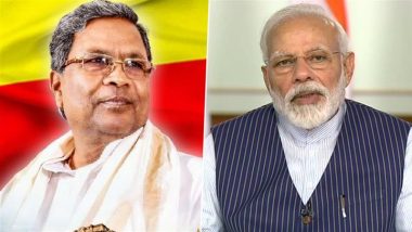 Delhi: Karnataka CM Siddaramaiah Meets PM Modi, Demands More Central Assistance