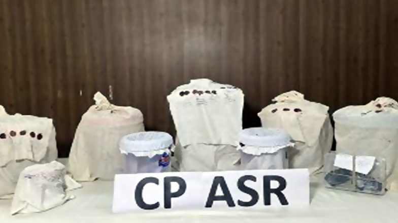Punjab: 2 Arrested As Police Bust Trans-Border Narco and Arms Cartel; Heroin, Opium and Weapons Seized