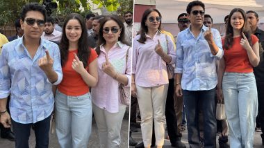 Sachin Tendulkar Reacts After Casting Vote in Maharashtra Assembly Election 2024, Says ‘It’s Time To Think, And Proudly Show Your Ink’ (See Post)