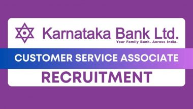 Online Registration For Karnataka Bank Recruitment 2024 Begins