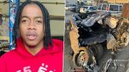 YouTuber 1StockF30 aka Andre Beadle Dies After His BMW X5 Car Crashes Into Acura During Street Race in New York's Queens, Visuals Surface