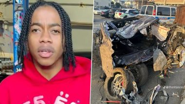 YouTuber 1StockF30 aka Andre Beadle Dies After His BMW X5 Car Crashes Into Acura During Street Race in New York's Queens, Visuals Surface