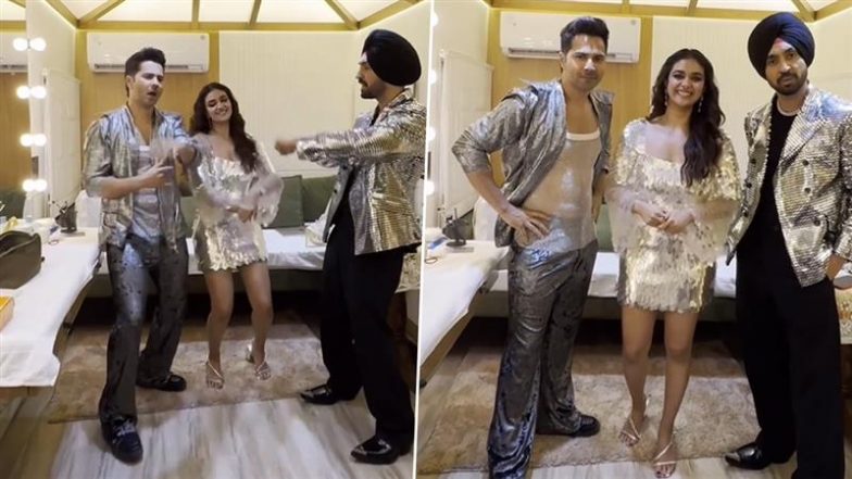 ‘Baby John’: Varun Dhawan Shares Fun Video With Keerthy Suresh and Diljit Dosanjh As He Teases ‘Nain Matakka’ Song Release, Says ‘Thand Rakho’ – WATCH