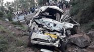 Reasi Road Accident: Minor Among 4 Killed, 2 Injured As Vehicle Falls Into Gorge in Jammu and Kashmir (See Pics and Video)