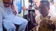 Ajit Pawar’s Bag Checked: EC Officials Check Maharashtra Deputy CM’s Helicopter, Bags in Baramati Amid 'Bag Checking' Controversy (Watch Video)