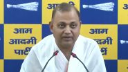 Chhath Puja Sparks Political Row: AAP Leader Somnath Bharti Accuses BJP of Using Police, DDA To Stop Purvanchalis From Celebrating Chhath in Delhi