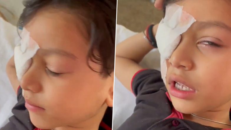 Medical Negligence in Greater Noida: Doctor Performs Surgery on Wrong Eye of a 7-Year-Old Boy at Anand Spectrum Hospital, Shocking Video Surfaces