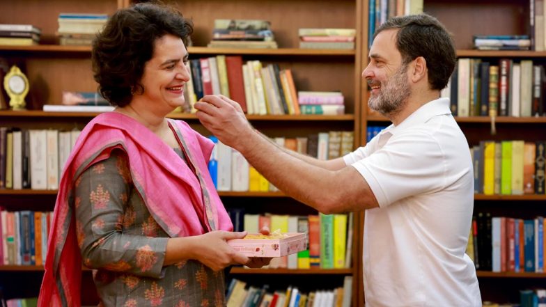 'Passing the Baton': Rahul Gandhi and Priyanka Gandhi Express Gratitude as Leadership Transitions in Wayanad (Watch Video)