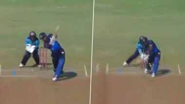 Hardik Pandya Smashes 28 Runs in One Over During Baroda vs Tripura Syed Mushtaq Ali Trophy 2024 Match (Watch Video)  