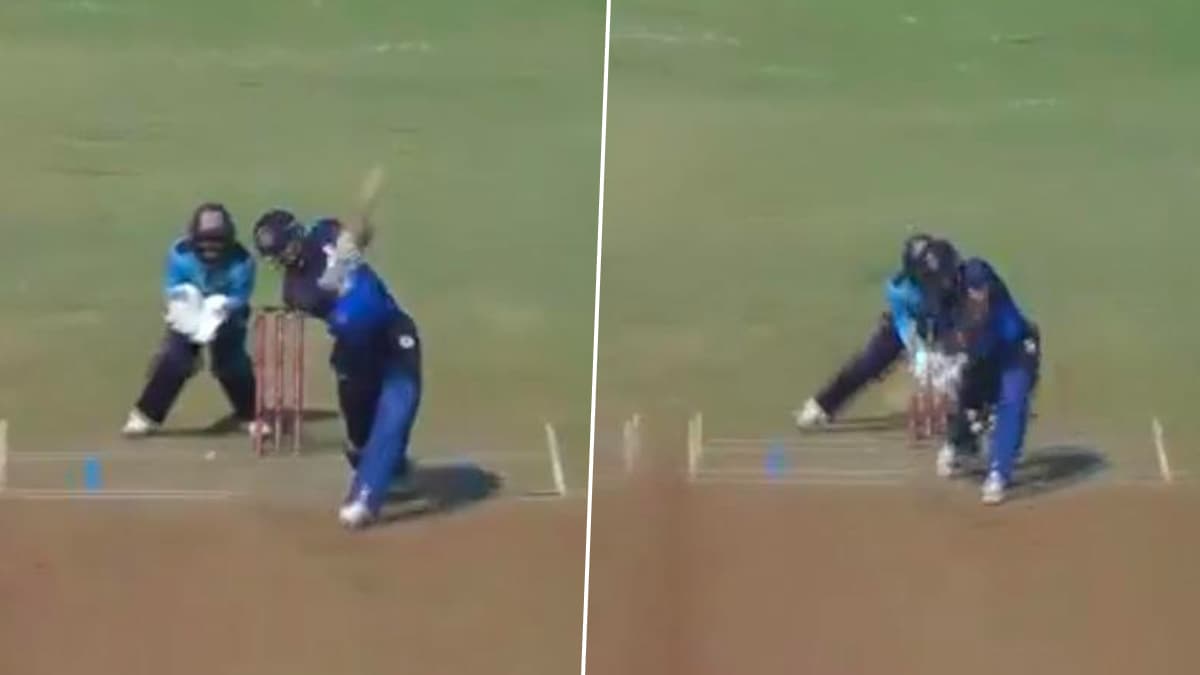Hardik Pandya Smashes 28 Runs in One Over During Baroda vs Tripura Syed Mushtaq Ali Trophy 2024 Match (Watch Video)