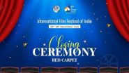 55th IFFI 2024 Closing Ceremony Live Streaming: Where To Watch the Film Festival’s Red Carpet and Awards in Goa Online