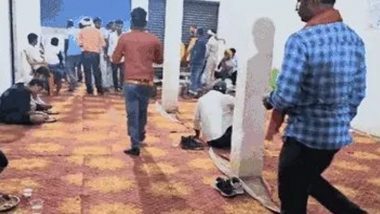 Mirzapur: Kicks, Punches Fly As Huge Fight Breaks Out Over Mutton Chunks at Banquet Hosted by BJP MP Vinod Bind (Watch Videos)