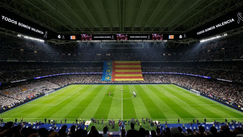 Real Madrid CF Pays Tribute to DANA Storm Victims in Valencia Ahead of Club’s UEFA Champions League Match 2024-25 Against AC Milan