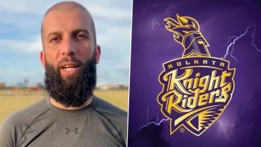 Moeen Ali Reflects on Joining Kolkata Knight Riders Ahead of IPL 2025, Says ‘Thank You for Showing Trust in Me’ (Watch Video)