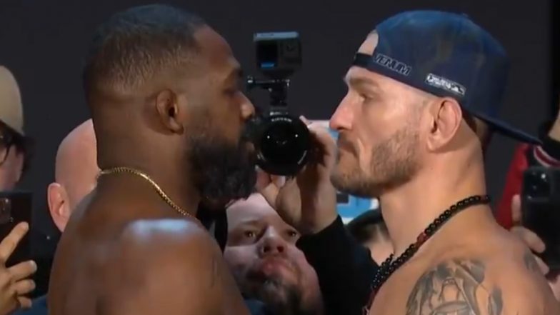 Jon Jones vs Stipe Miocic Fight Live Streaming on SonyLIV: Watch Free Live Telecast of UFC 309 on TV in India