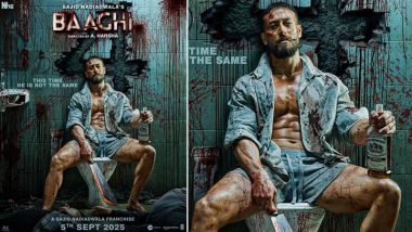 ‘Baaghi 4’: Tiger Shroff Returns for Another Nail-Biting Action Adventure in A Harsha’s Directorial – Check Out First Look Poster!