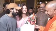 &lsquo;The Sabarmati Report&rsquo;: Uttar Pradesh CM Yogi Adityanath Attends Screening of Movie in Lucknow With Film&rsquo;s Cast, Deputy CM Brajesh Pathak Also Present (Watch Videos)